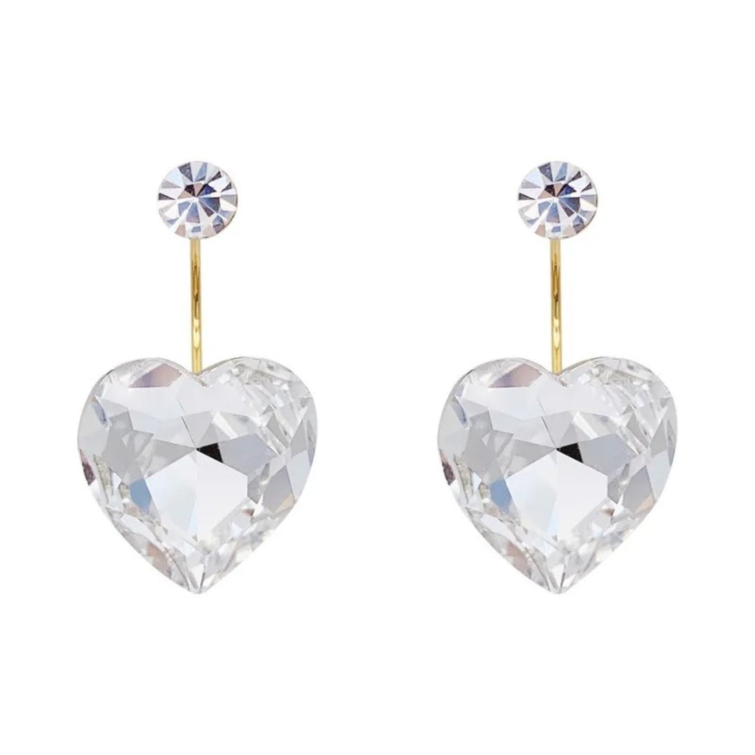 Kohinoor Heart Glow Drop Earrings