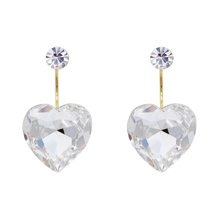 Kohinoor Heart Glow Drop Earrings