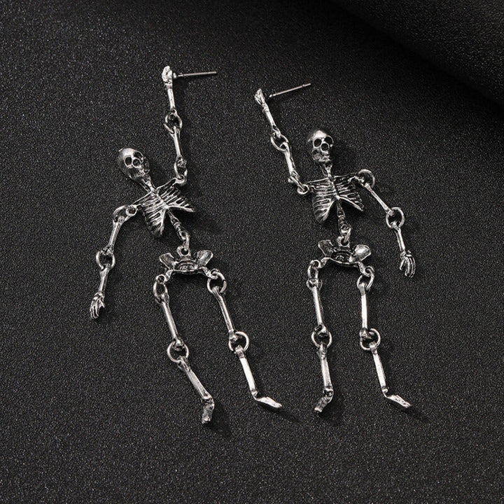 The Last Hunt Swing Skeleton Drop Earrings