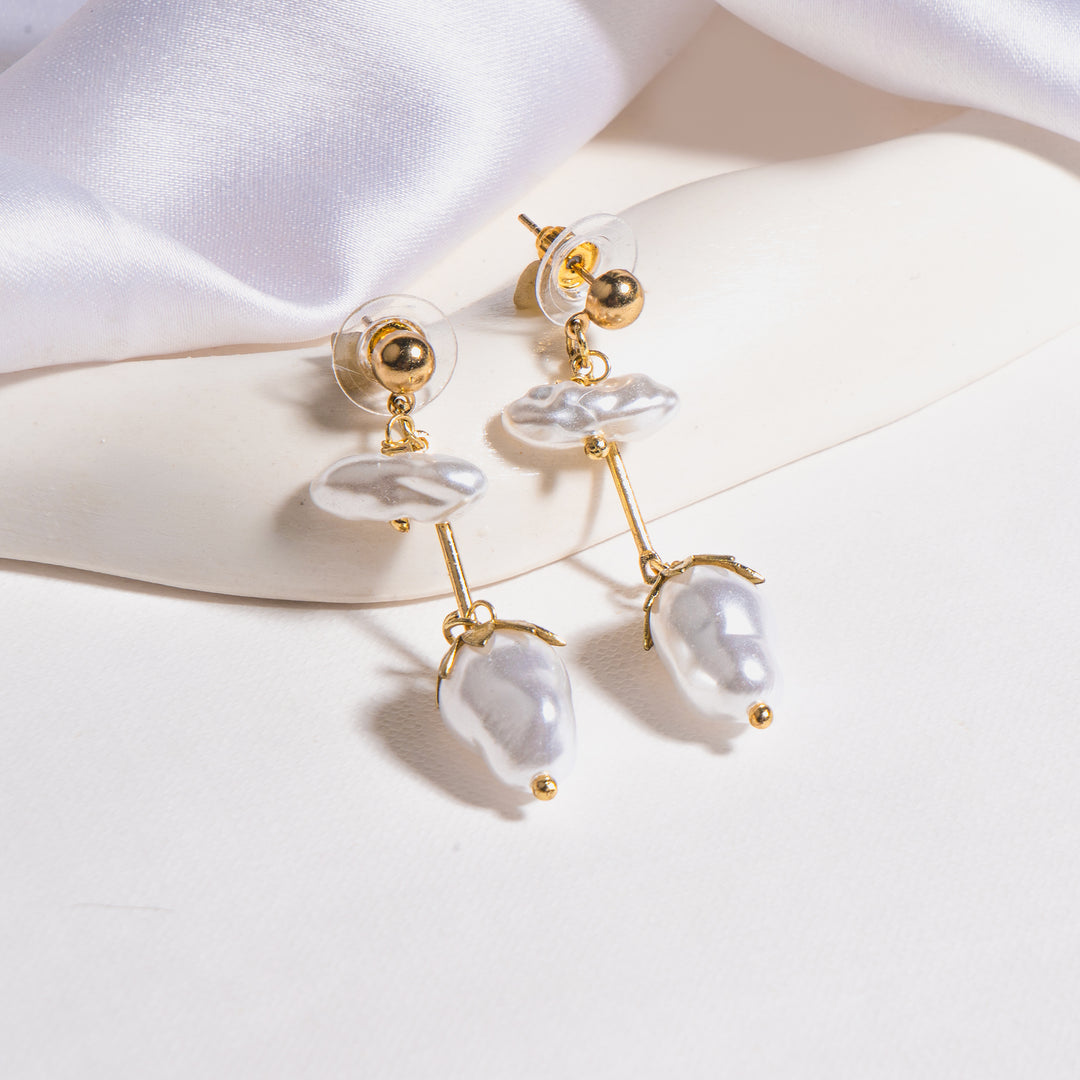 Pearl Mayhem Drop Earrings