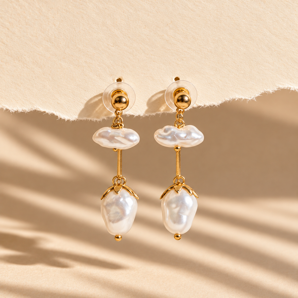 Pearl Mayhem Drop Earrings