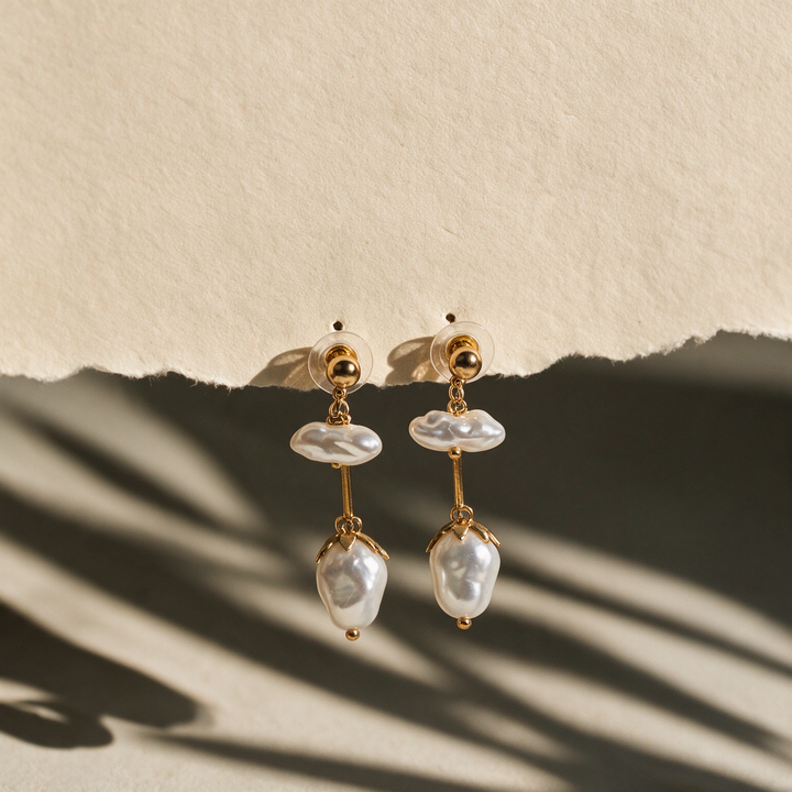 Pearl Mayhem Drop Earrings