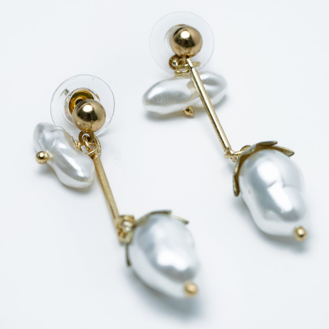 Pearl Mayhem Drop Earrings