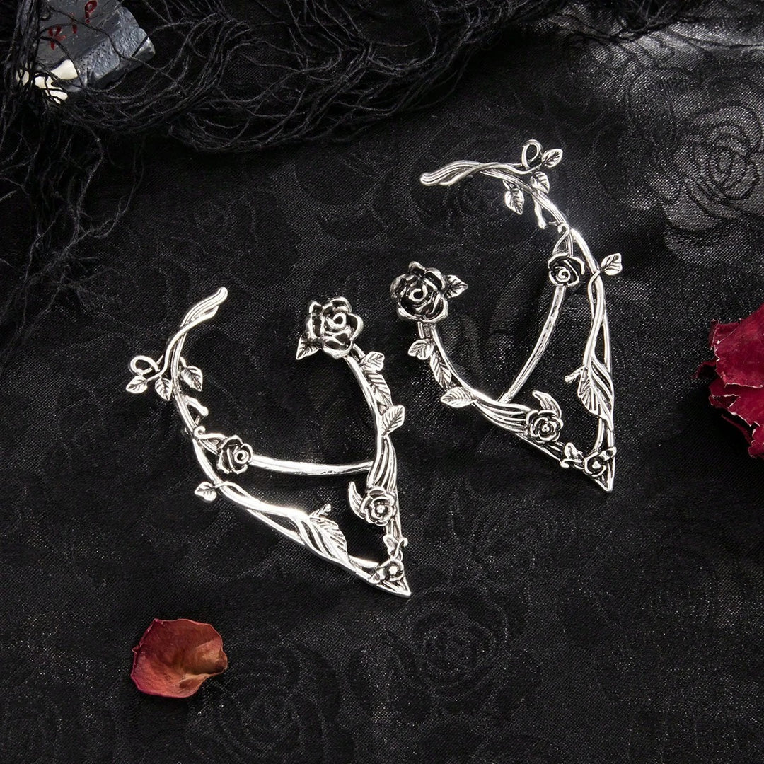 Thorned Rosevine Ear Cuff