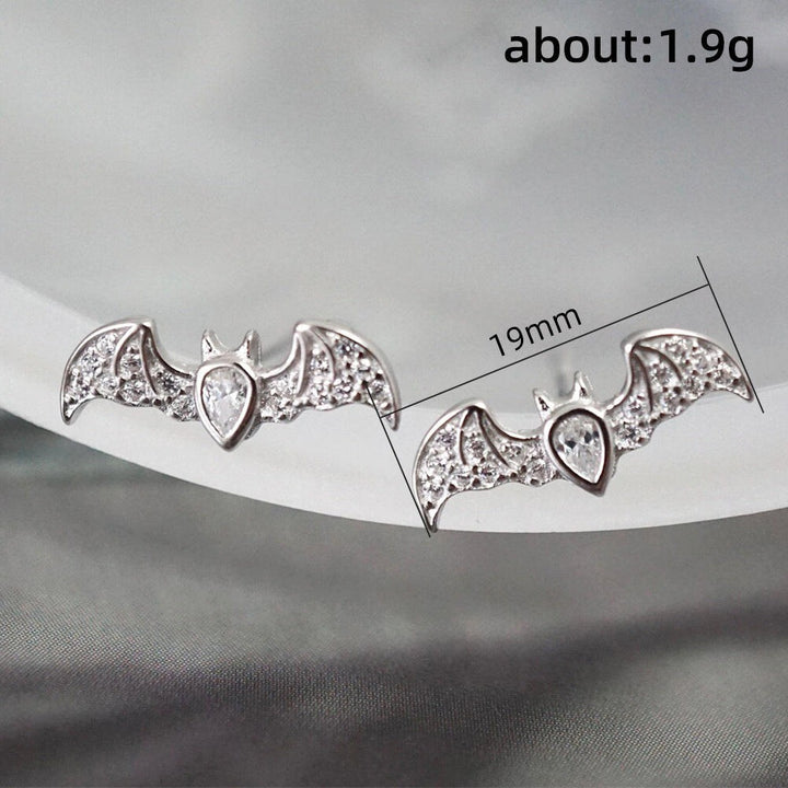 Crystal Bat Studs