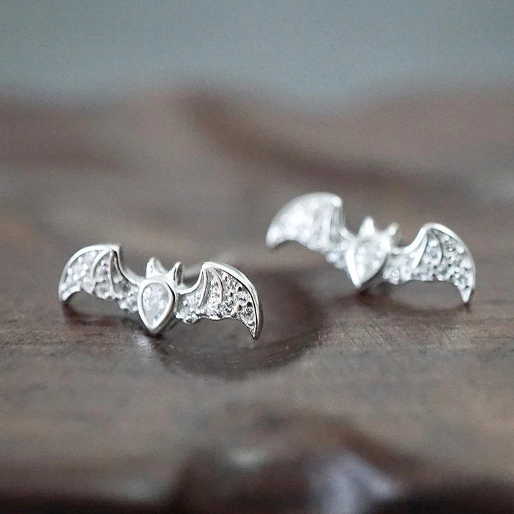 Crystal Bat Studs