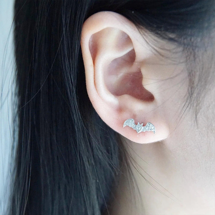 Crystal Bat Studs