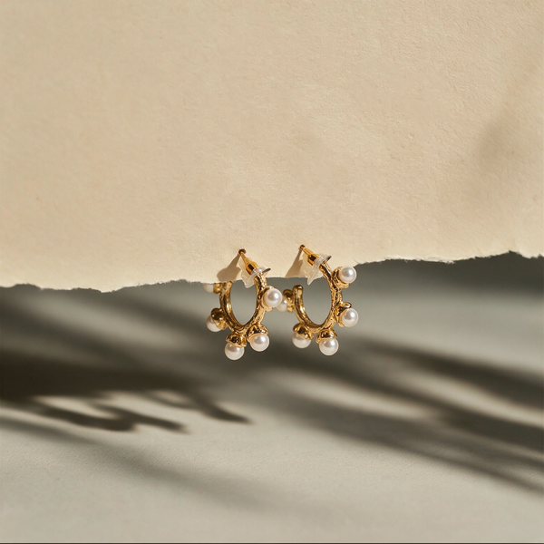 Little Constellation Hoop Earrings