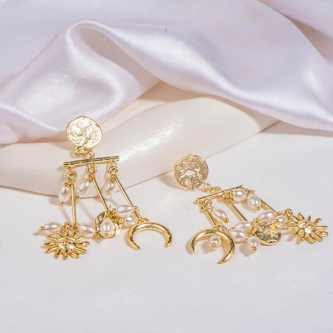 Solstice Garden Drop Earrings