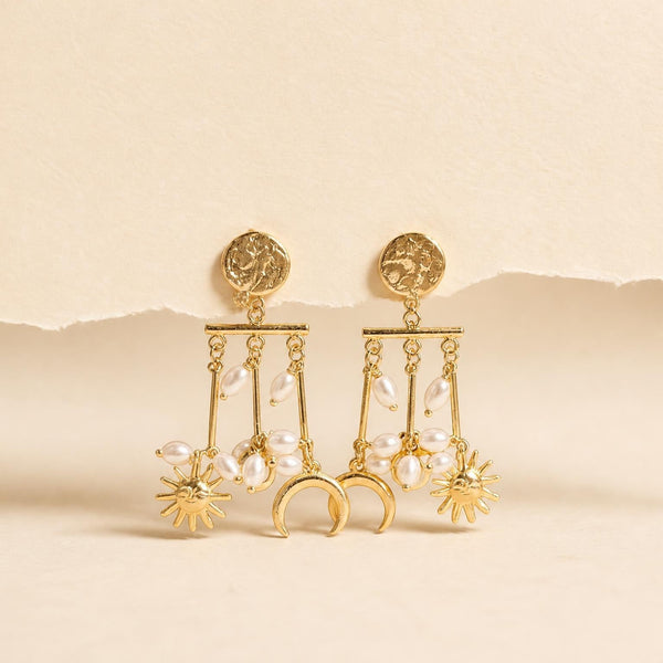Solstice Garden Drop Earrings