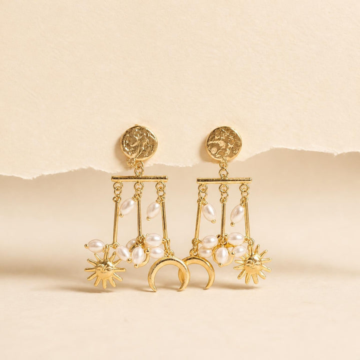 Solstice Garden Drop Earrings