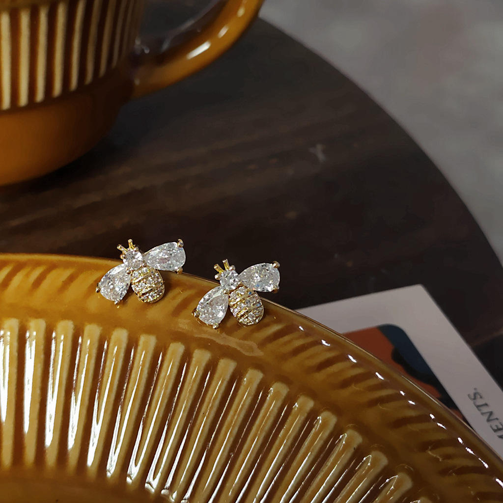 Bow Down Babe Crystal Drop Earrings