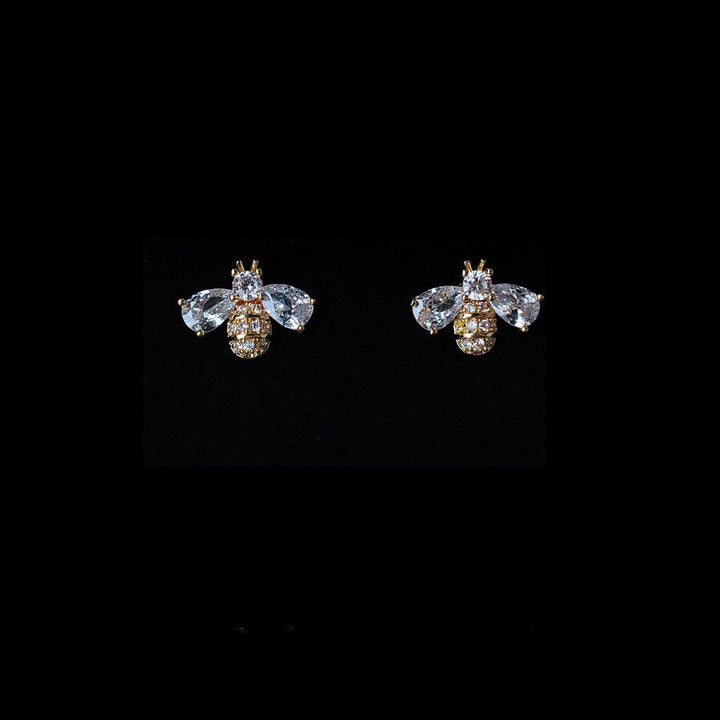 Bow Down Babe Crystal Drop Earrings