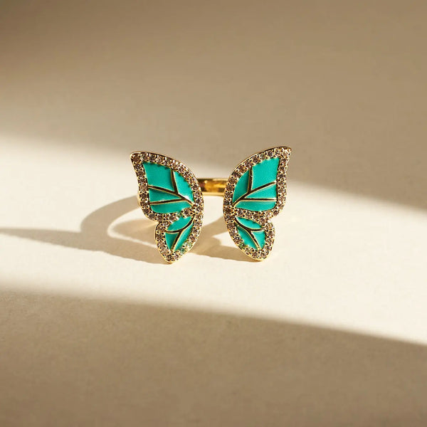 Echo Emerald Ring