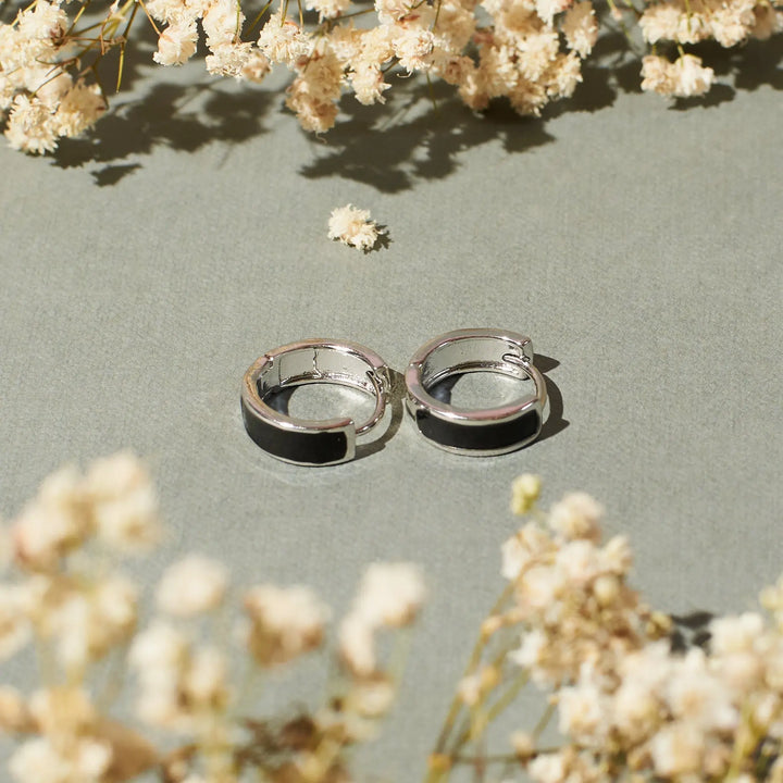 Echoes Black Earrings - Salty Accessories