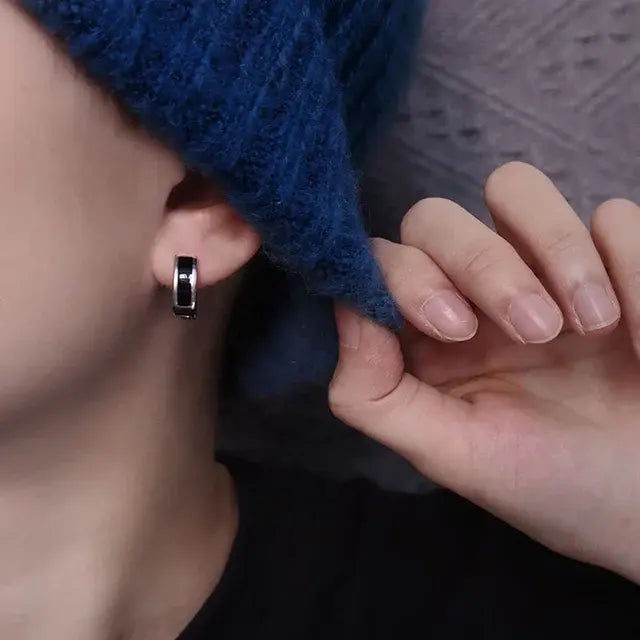 Echoes Black Earrings - Salty Accessories
