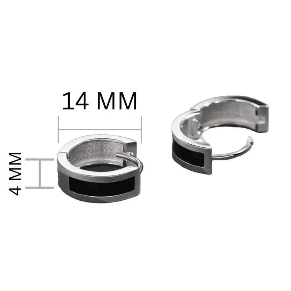 Echoes Black Earrings - Salty Accessories