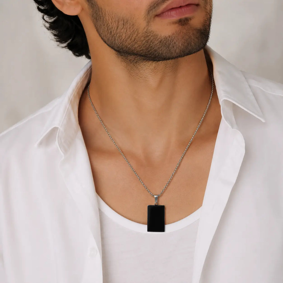 Eclipse Bar Pendant Necklace | Salty