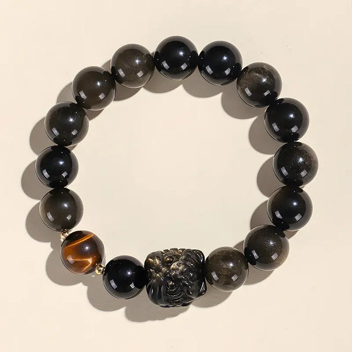 Eclipse Guardian Bead Bracelet | Salty