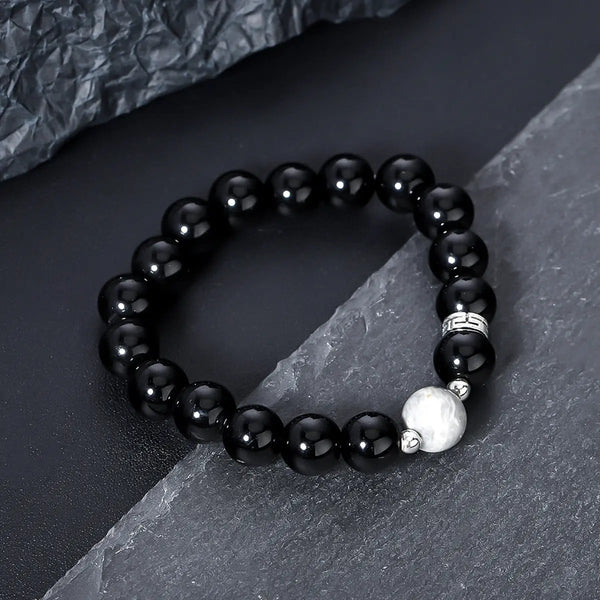 Eclipse Pearl Bead Bracelet