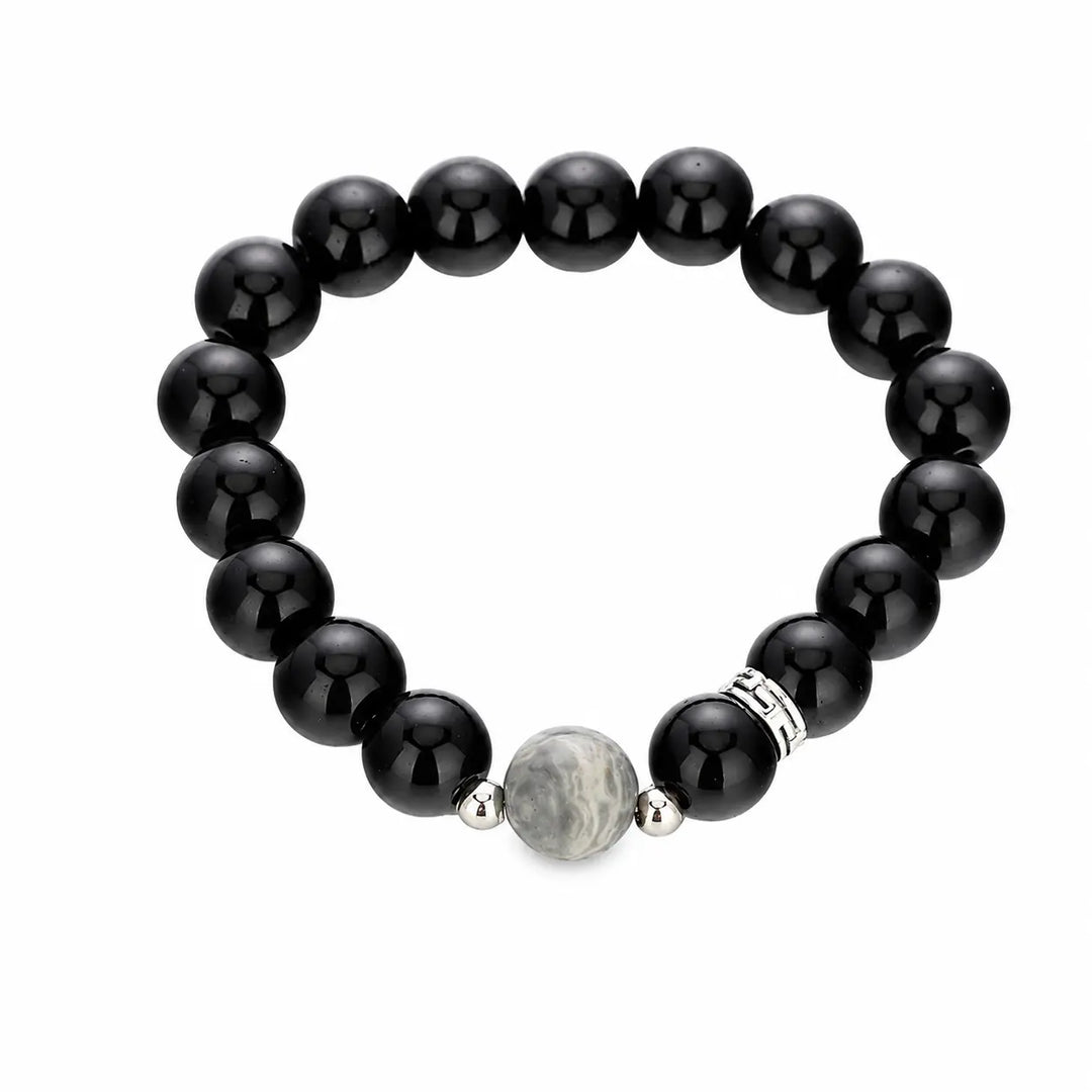 Eclipse Pearl Bead Bracelet | Salty