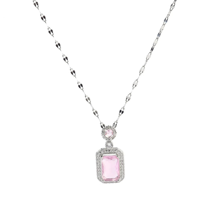 Elegance Studded Gem Necklace - Salty Accessories