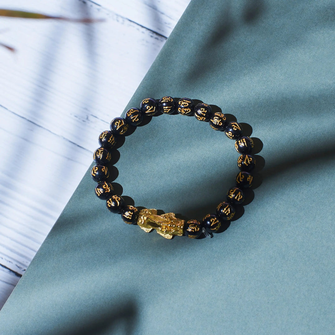 Elegant Onyx Beaded Bracelet - Salty Accessories
