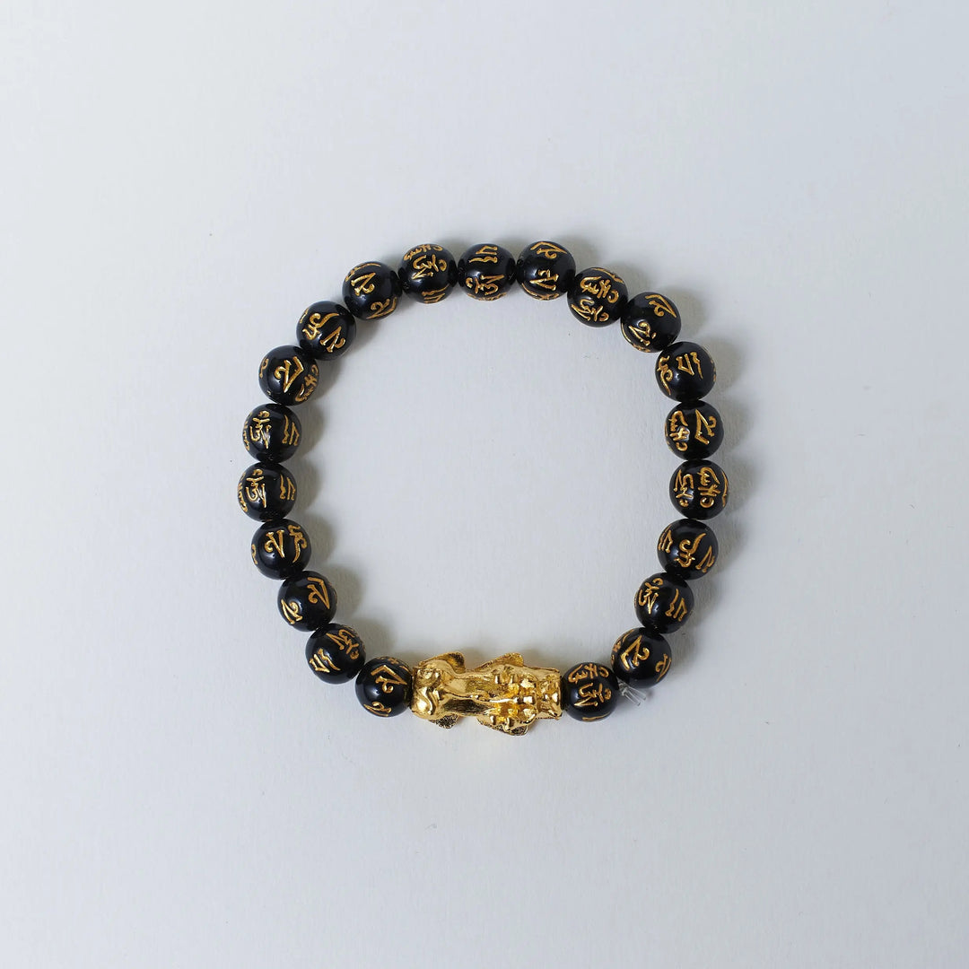 Elegant Onyx Beaded Bracelet - Salty Accessories