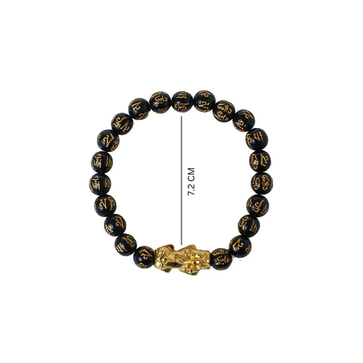 Elegant Onyx Beaded Bracelet - Salty Accessories
