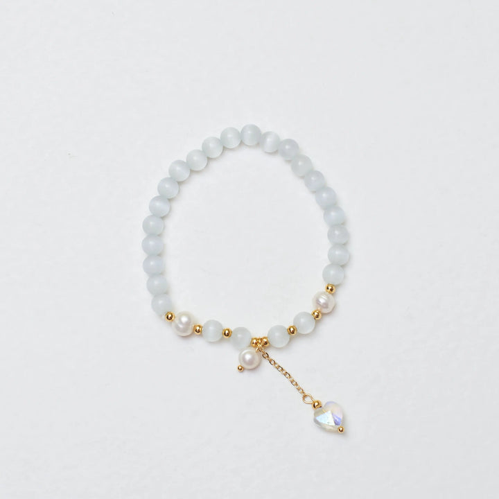 Elegant Quartz Beaded Band - Salty Accessories