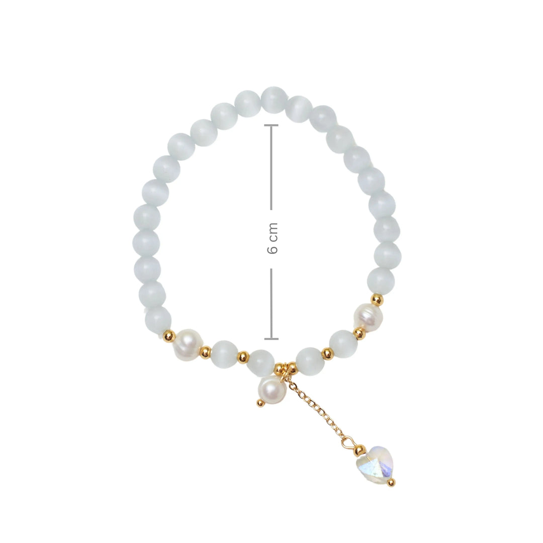 Elegant Quartz Beaded Band - Salty Accessories