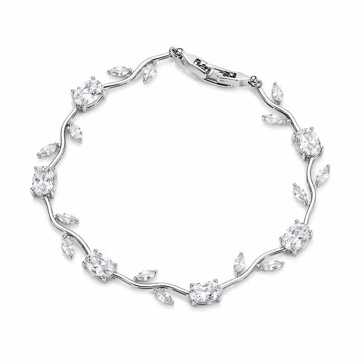 Elegant Sparkle Watch Bracelet Stack | Salty
