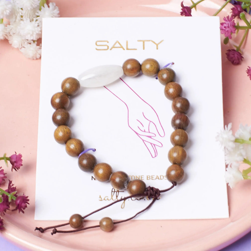 Elemental Rosewood Beaded Band | Salty