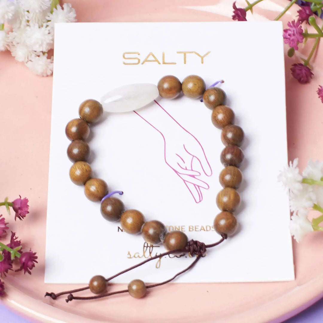 Elemental Rosewood Beaded Band - Salty Accessories
