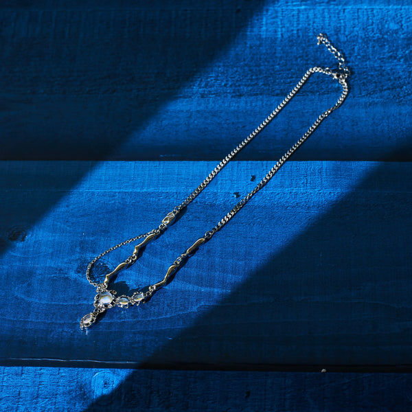 Elite Adorn Silver Necklace