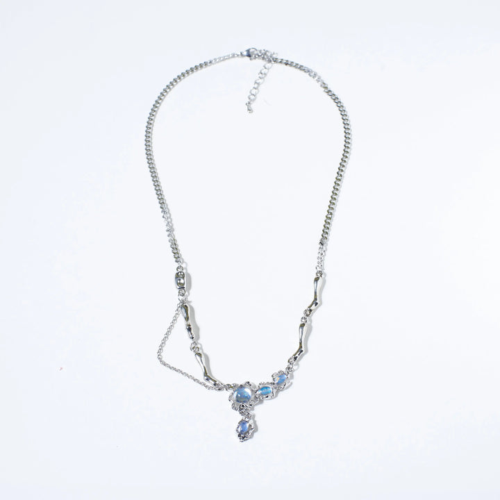 Elite Adorn Silver Necklace - Salty Accessories
