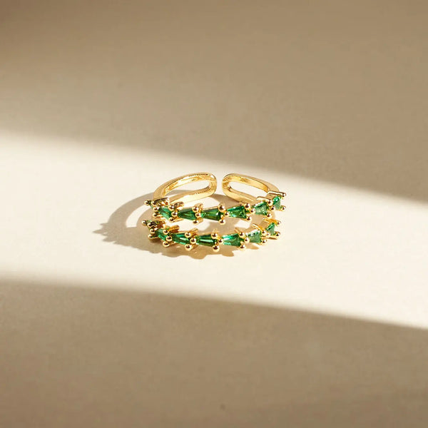 Emerald Oasis Ring