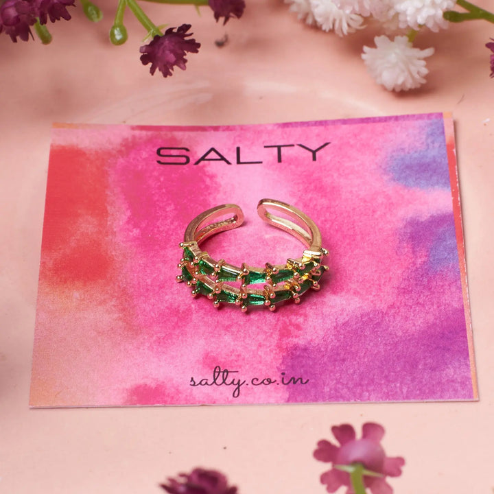 Emerald Oasis Ring | Salty