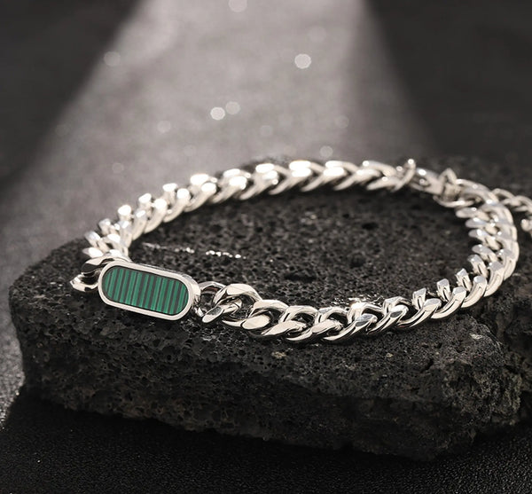Emerald Pulse Bracelet