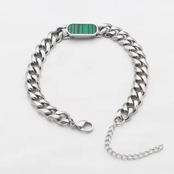 Emerald Pulse Bracelet