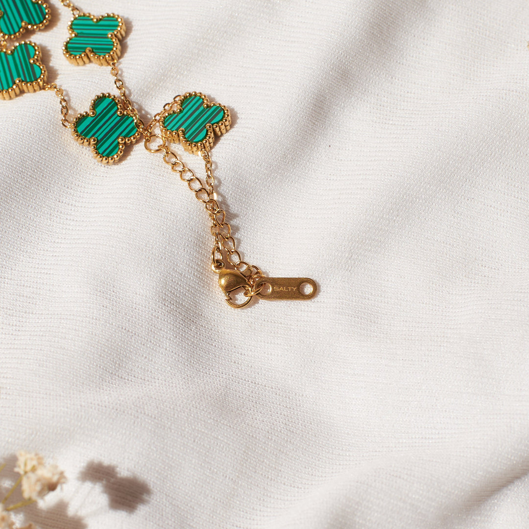 Emerald Clover Affair Jewellery Set