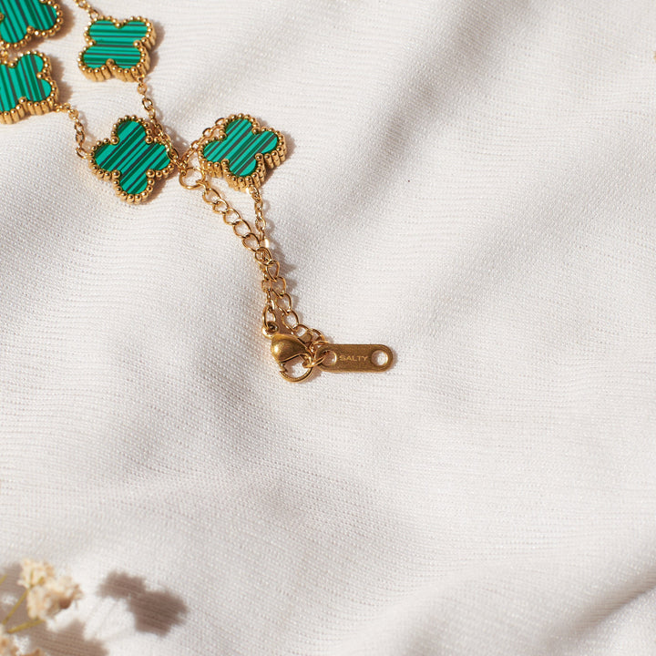 Emerald Clover Affair Jewellery Set