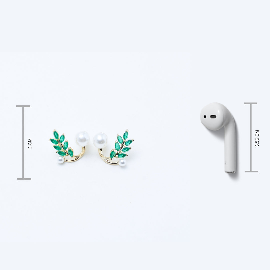 Emerald Glow Pearl Climber - Salty Accessories