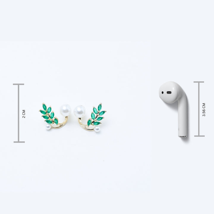 Emerald Glow Pearl Climber - Salty Accessories