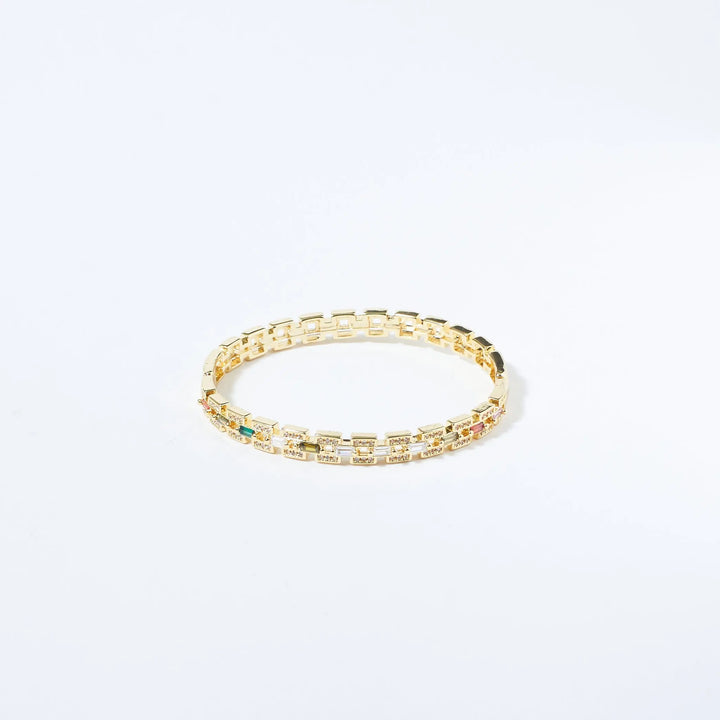 Enchanted Gemstone Bangle - Salty Accessories