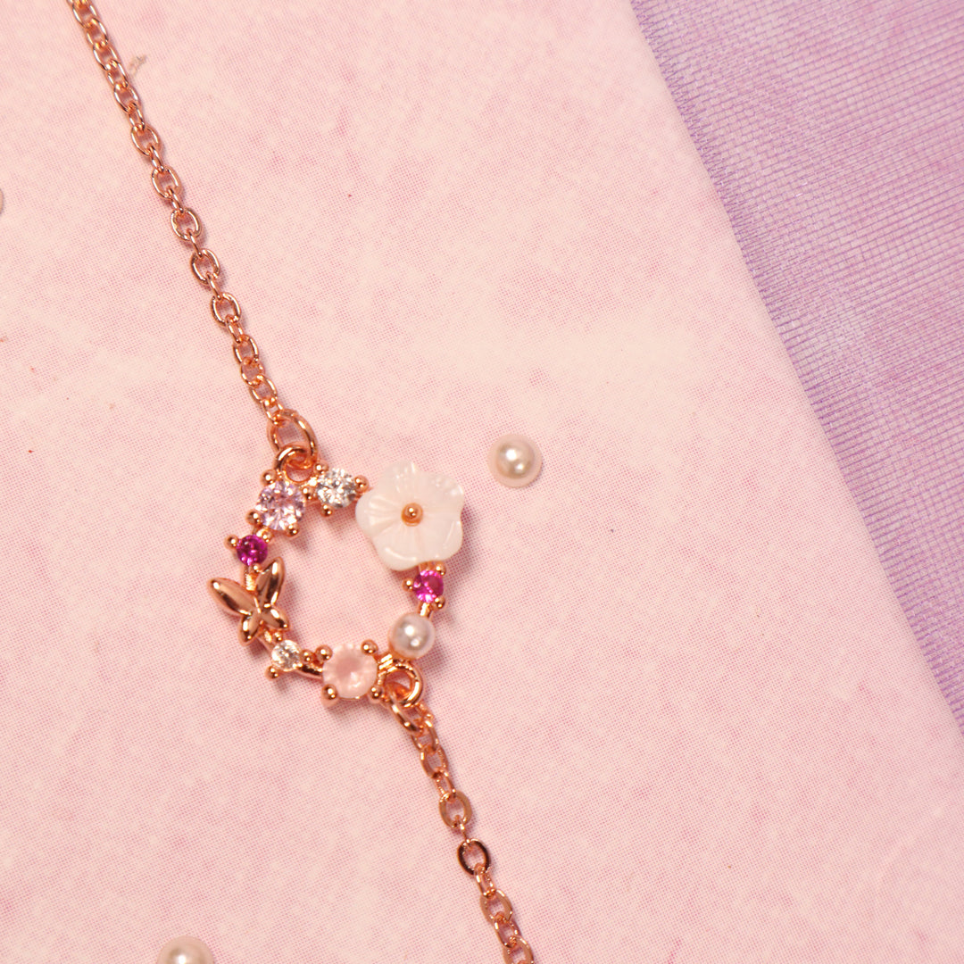Enchanted Lily Pearls Bracelet - Salty Accessories