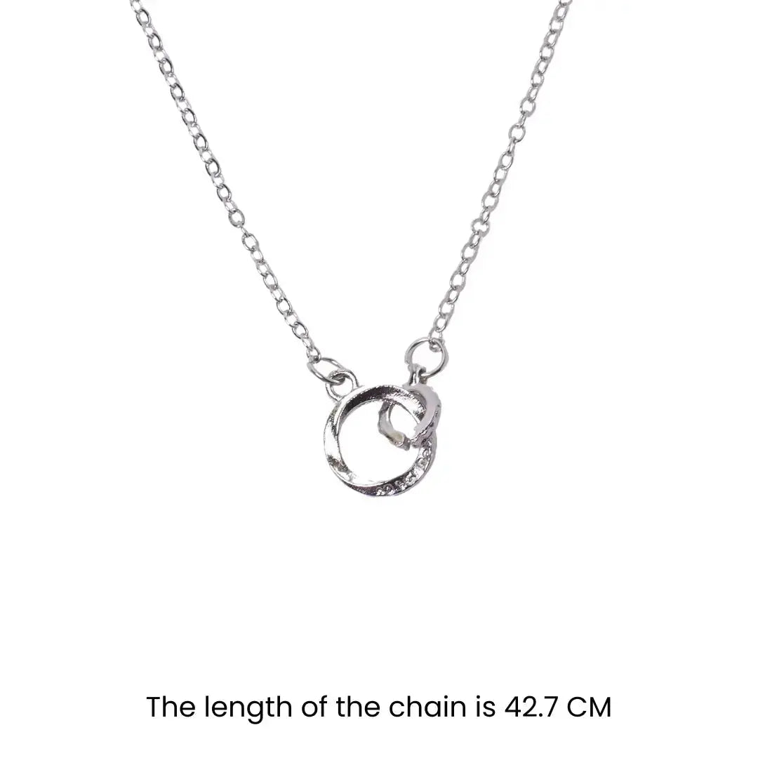 Enduring Circles Silver Chain - Salty Accessories