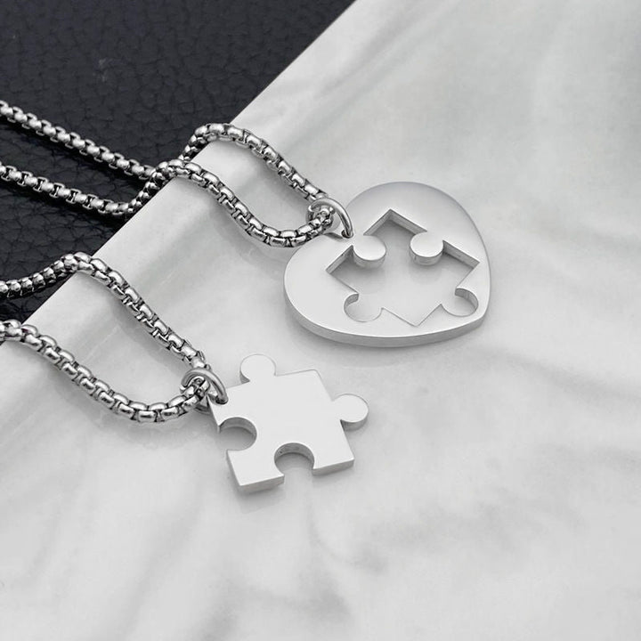 Enigmatic Connections Necklace for Couples (2 Necklaces)
