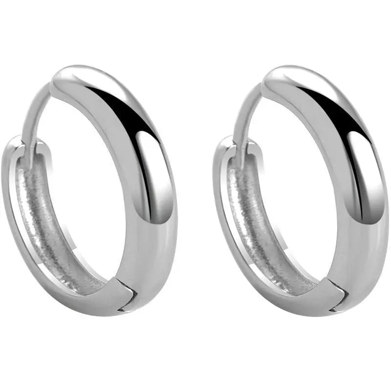 Essential Silver Hoops - Salty Accessories