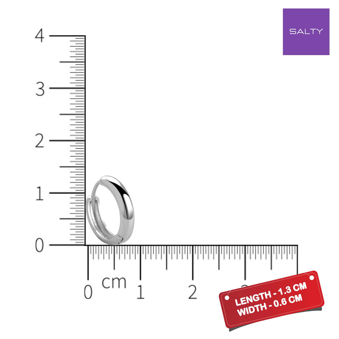 Essential Silver Hoops - Salty Accessories